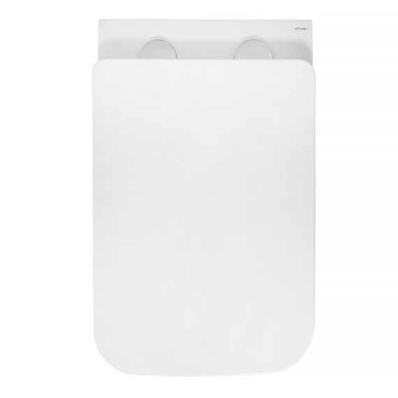 Унитаз подвесной Azario Indor AZ-9004WT с тонкой крышкой микролифт (Система смыва Торнадо) - фото 11