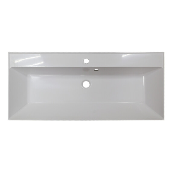 Тумба подвесная с раковиной Azario Viola 100 см CS00097150, бежевый - фото 7