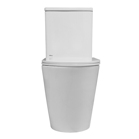 Унитаз-моноблок Azario Eagle AZ-80673 с тонкой крышкой микролифт (Система смыва Торнадо) - фото 11