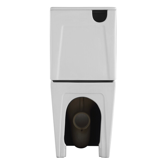 Унитаз-компакт безободковый Azario Terra AZ-6003-A с тонкой крышкой микролифт (Система смыва Торнадо) - фото 9