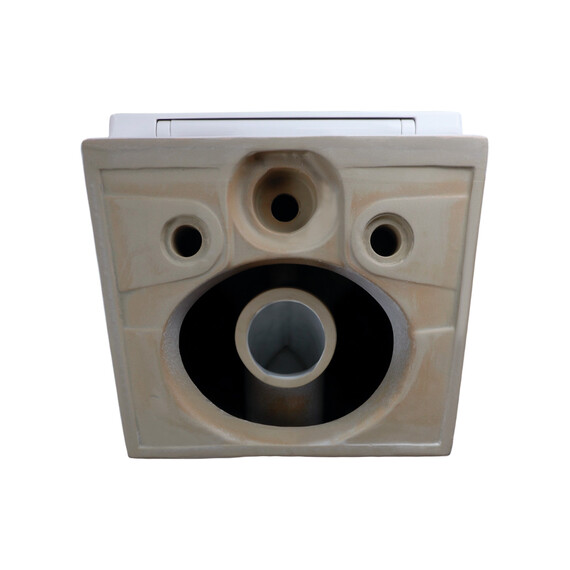 Унитаз подвесной безободковый Azario PACE AZ-5172T-WHT с тонкой крышкой микролифт (система смыва Торнадо) - фото 6