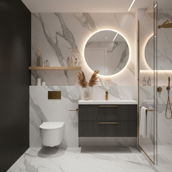 Унитаз подвесной безободковый Azario Velo AZ-1273WHD с быстросъемным сиденьем микролифт (система смыва Торнадо) - фото 10