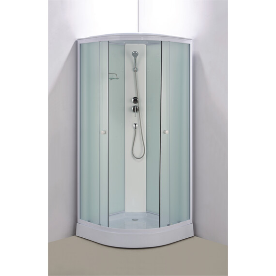 Душевая кабина Loranto 88x88см CS-881ED13TM/W-90, белый/матовое - фото 2