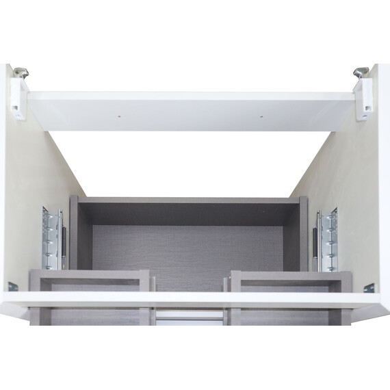 Тумба подвесная с раковиной Azario Velluto 60 см CS00097535, белый матовый - фото 4