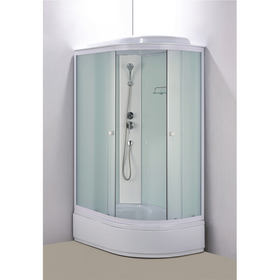 Душевая кабина Loranto 120x80 см CS-985-LTM/W-120 L , белый/матовое - фото 2