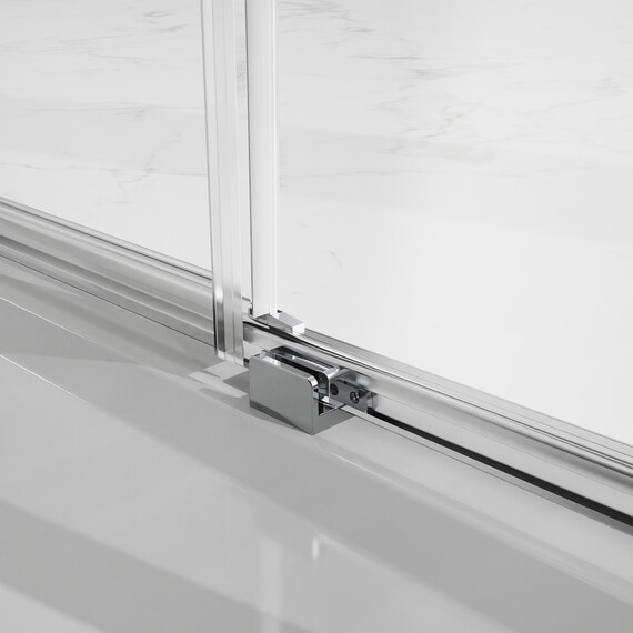 Душевое ограждение Azario SHANGHAI 100x100 см AZ-R43-100-MB-CL, чёрный матовый/прозрачное - фото 5