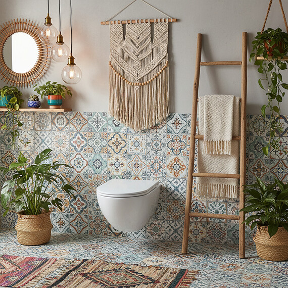 Унитаз подвесной безободковый Azario RUMBA AZ-5175T-WHT с тонкой крышкой микролифт (система смыва Торнадо) - фото 10