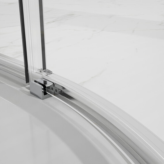 Душевое ограждение Azario SHANGHAI 100x100 см AZ-S43-100-MGR-CL, графит матовый/прозрачное - фото 3