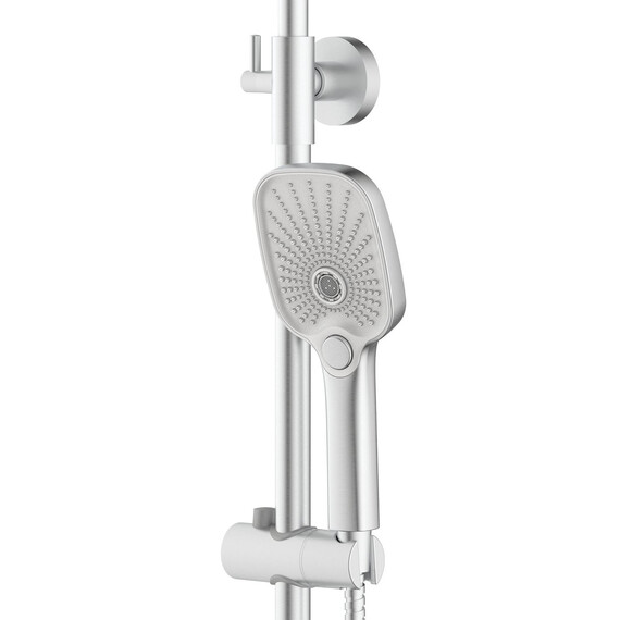 Душевая стойка Azario Alanti AZ-K2332-1BN, сатин - фото 3