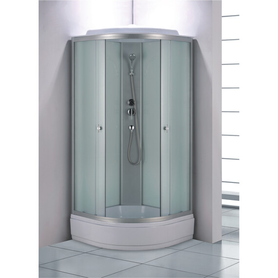 Душевая кабина Loranto 100x100 см CS-985TM/W-100 , белый/матовое - фото 2