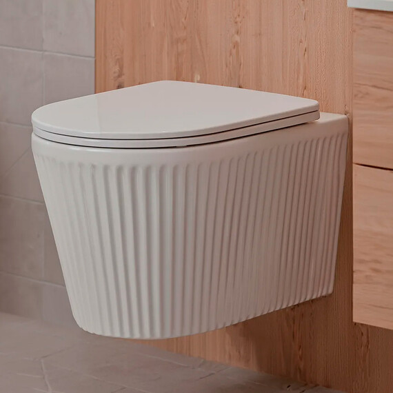 Унитаз подвесной Azario Still AZ-1909T с тонким быстросъемным сиденьем микролифт (Система смыва Торнадо) - фото 12