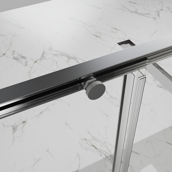 Душевая дверь Azario SHANGHAI 130 см AZ-Y43-130-MGR-CL, графит матовый/прозрачное - фото 5