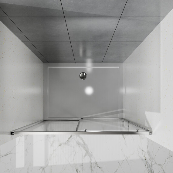 Душевая дверь Azario SHANGHAI 110 см AZ-Y43-110-MGR-CL, графит матовый/прозрачное - фото 3