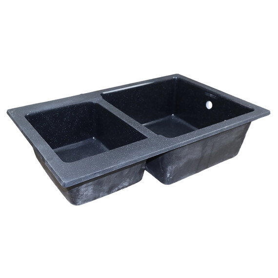 Кухонная мойка Azario Ostin CS00105244, чёрный - фото 2