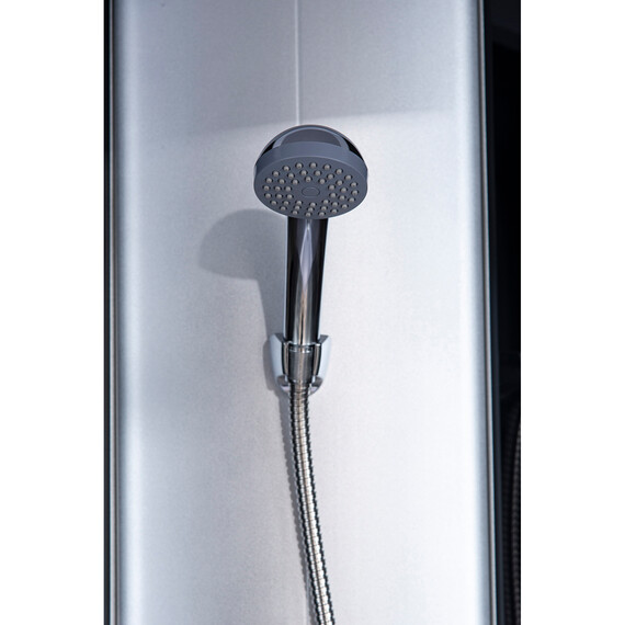 Душевая кабина Loranto 80х80 см CS-6680K 80*80*215, хром/прозрачное - фото 4