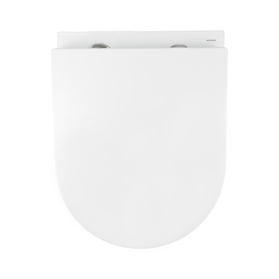 Унитаз подвесной безободковый Azario ADAGIO AZ-5177T-WHT с тонкой крышкой микролифт (система смыва Торнадо) - фото 10