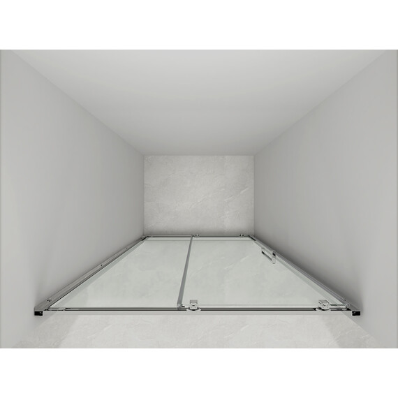 Душевая дверь Loranto 120 см CS-AB03GG-120, серый матовый/прозрачное - фото 4