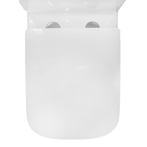 Унитаз-компакт безободковый Azario SAVIA AZ-8303D-s с с быстросъемным сиденьем микролифт - фото 10