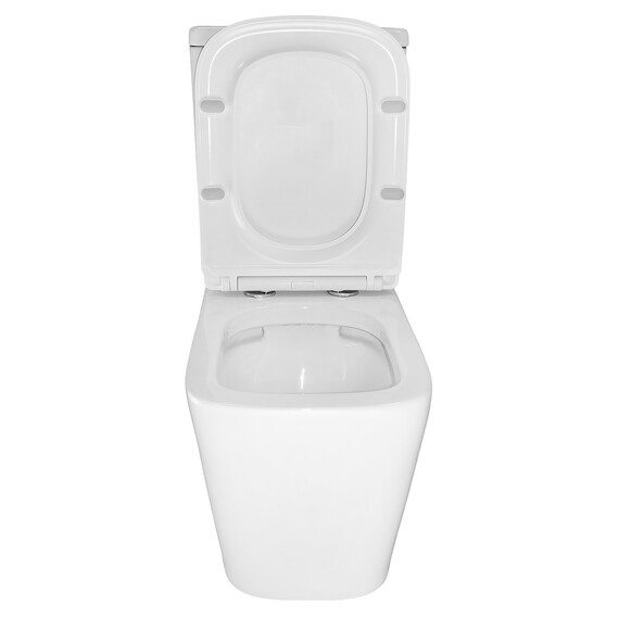 Унитаз-компакт безободковый Azario SAVIA AZ-8303D-s с с быстросъемным сиденьем микролифт - фото 5