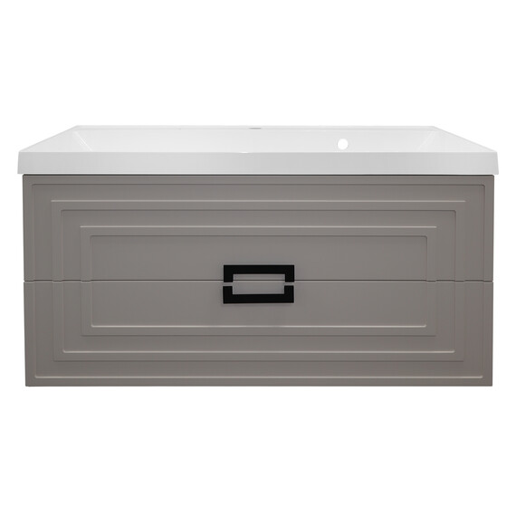 Тумба подвесная с раковиной Azario ARMARIO 100 см CS00096973, кашемир - фото 3