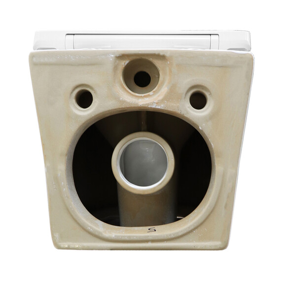 Унитаз подвесной безободковый Azario VELA AZ-2480 с тонкой крышкой микролифт (Система смыва торнадо) - фото 12