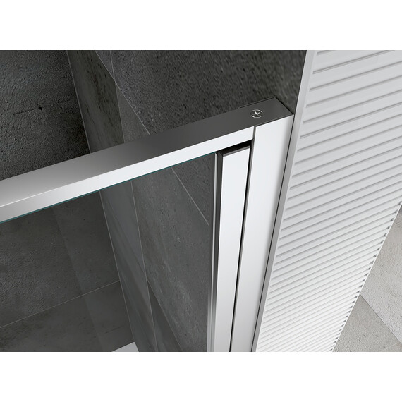 Душевое ограждение Abber Sonnenstrand 80х75 см AG04080-S75, хром/прозрачное - фото 3