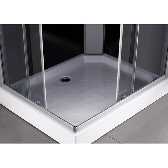 Душевая кабина Loranto 100х80 см CS-5180-13R G, сатин/матовое - фото 2