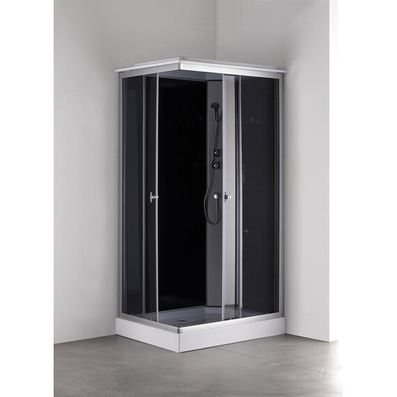 Душевая кабина Loranto 100х80 см CS-5180-13R G, сатин/матовое - фото 18