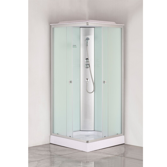 Душевая кабина Loranto 100х100 см CS-6411F, 100*100*215, сатин/матовое - фото 2