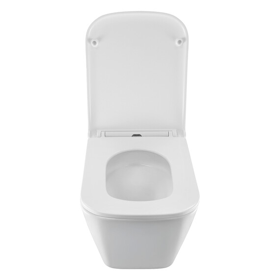 Унитаз подвесной безободковый Azario PRO PRO-0002 UQ3 с тонкой крышкой микролифт (Система смыва торнадо) - фото 4