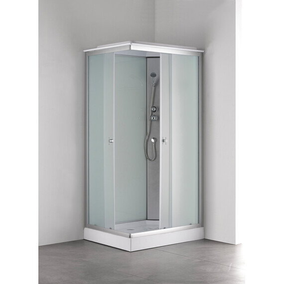 Душевая кабина Loranto 100х80 см CS-5180-13R F, сатин/матовое - фото 19