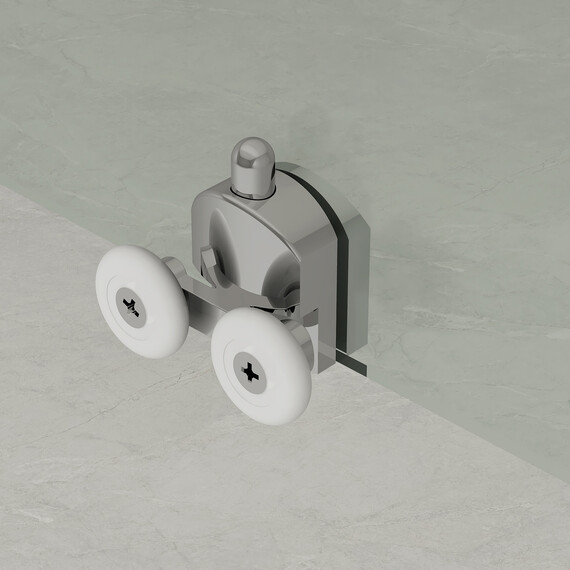 Душевое ограждение Loranto 90x90 см CS-AB01S-90, сатин/прозрачное - фото 3