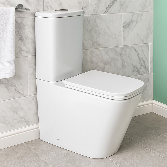 Унитаз-компакт безободковый Azario SAVIA AZ-8303D-s с с быстросъемным сиденьем микролифт - фото 15