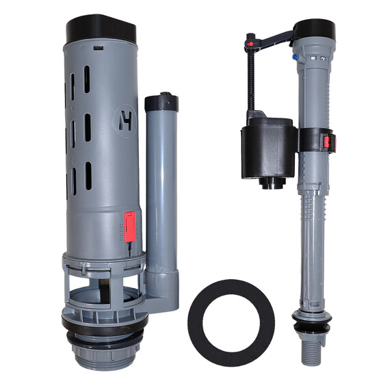 Унитаз-компакт безободковый Azario LEO TORNADO FLUSHING AZ-1253CT с тонкой крышкой микролифт (система смыва Торнадо) - фото 10