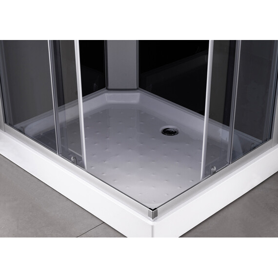 Душевая кабина Loranto 100х80 см CS-5180-13L G, сатин/матовое - фото 2