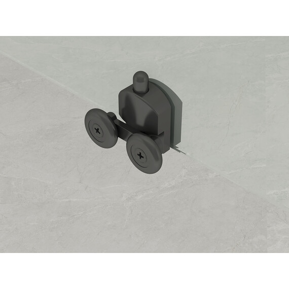 Душевое ограждение Loranto 120x80 см CS-AB02B-128, чёрный матовый/прозрачное - фото 3