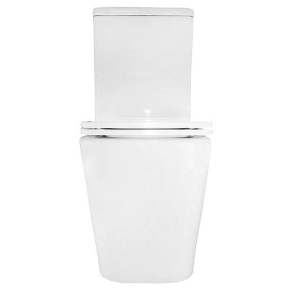 Унитаз-компакт безободковый Azario SAVIA AZ-8303D-s с с быстросъемным сиденьем микролифт - фото 12