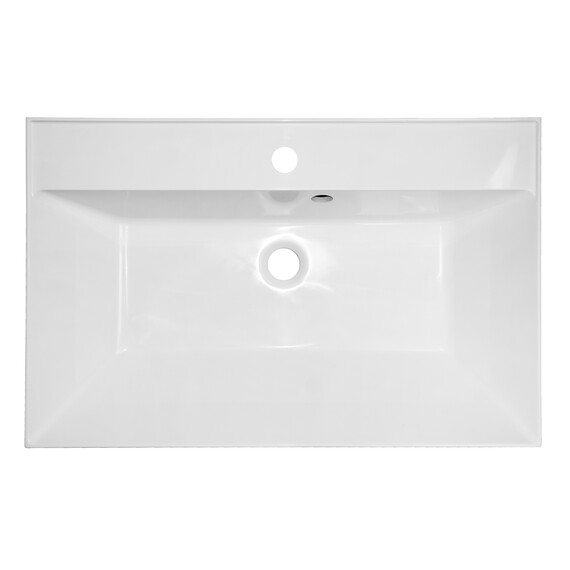 Тумба подвесная с раковиной Azario Эстима 70 см CS00094588, графит - фото 5