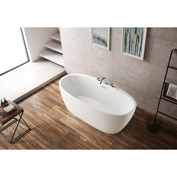 Ванна отдельностоящая BelBagno BB404-1700-800 170х80 см, Размер - мм: 1700x800 - фото 2