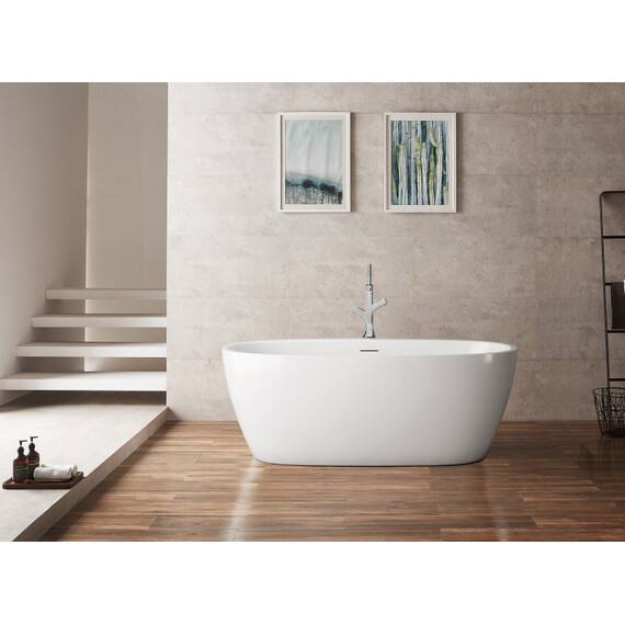 Ванна отдельностоящая BelBagno BB404-1700-800 170х80 см, Размер - мм: 1700x800 - фото 