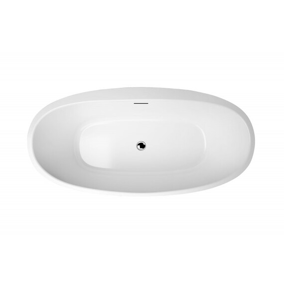 Ванна отдельностоящая BelBagno BB404-1500-800 150х80 см, Размер - мм: 1500x800 - фото 3