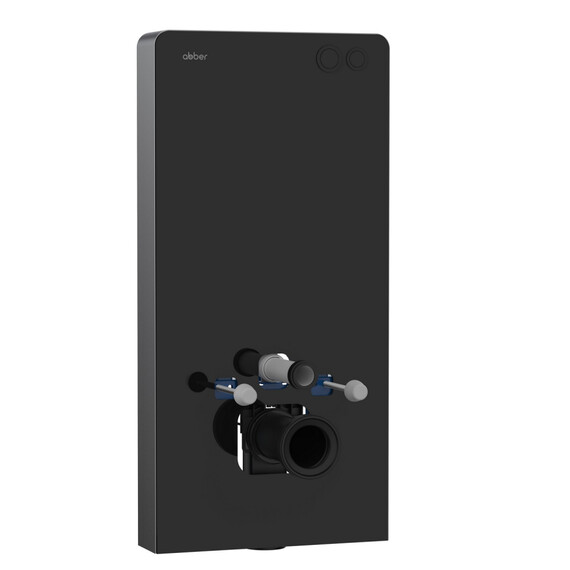 Инсталляционный модуль внешнего монтажа Abber AC0107MB, чёрный - фото 