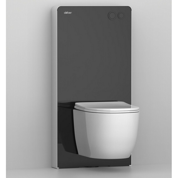 Инсталляционный модуль внешнего монтажа Abber AC0107MB, чёрный - фото 2