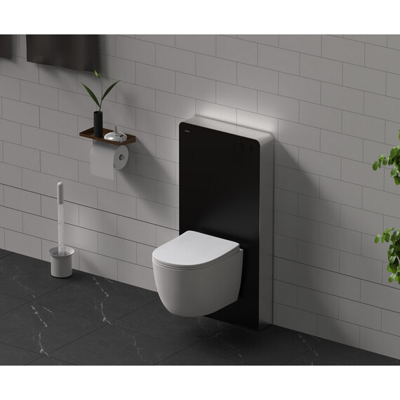 Инсталляционный модуль внешнего монтажа Abber AC0107MB, чёрный - фото 3