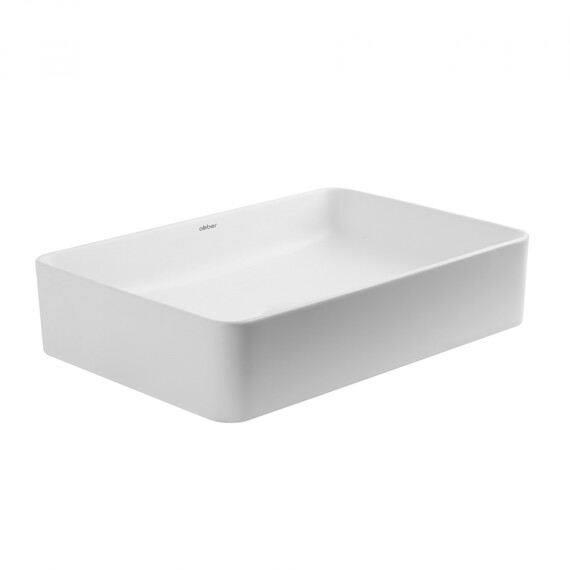 Раковина-чаша Abber Rechteck 51 см AC2207MW, белый матовый - фото 2