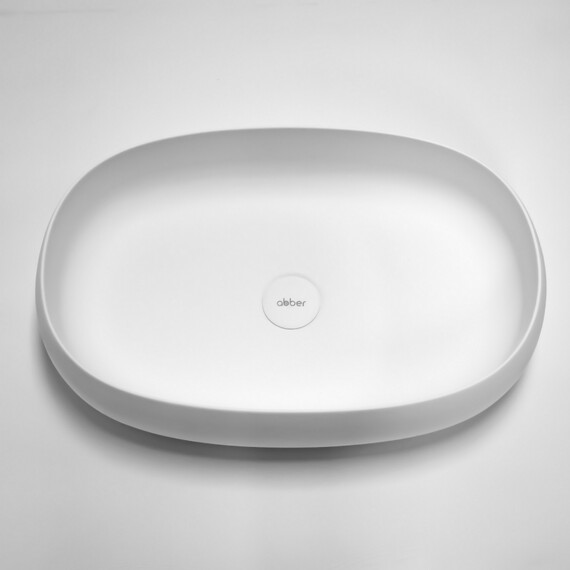 Раковина-чаша Abber Stein 58 см AS2632, белый матовый - фото 6