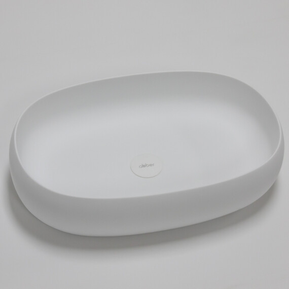 Раковина-чаша Abber Stein 58 см AS2632, белый матовый - фото 8