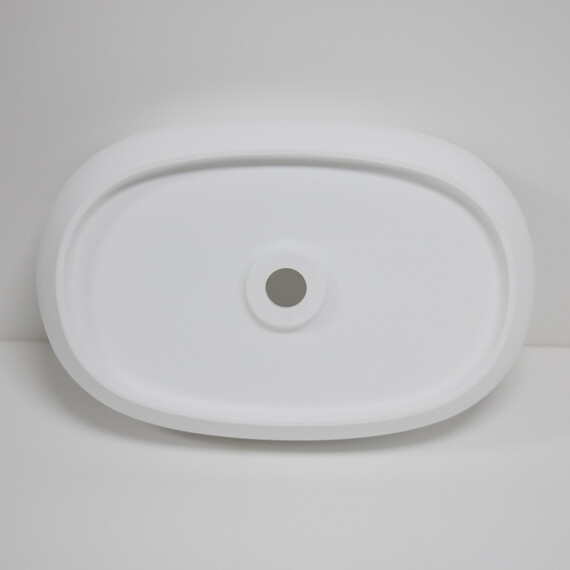 Раковина-чаша Abber Stein 58 см AS2632, белый матовый - фото 9