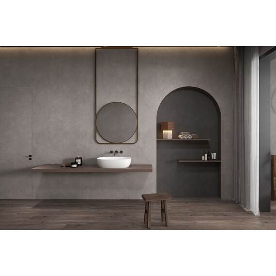 Раковина-чаша Abber Stein 60 см AS2633, белый матовый - фото 4