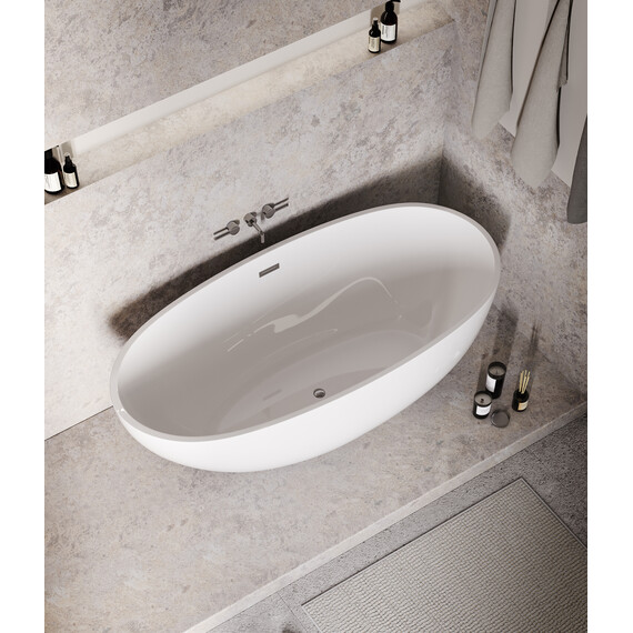 Ванна отдельностоящая Grossman Fly 170x75 см GR-1104 - фото 5